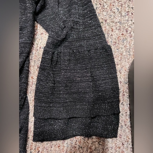 Olivia Sky Black and Silver sweater size 2X - Picture 5 of 8